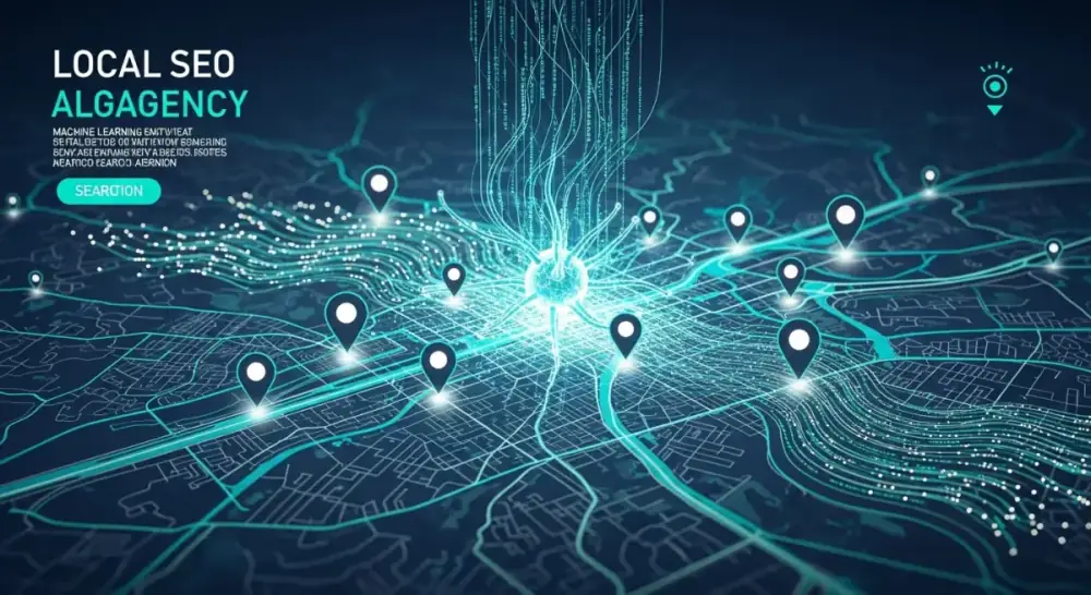 AI local SEO agency using machine learning to optimize local business search visibility