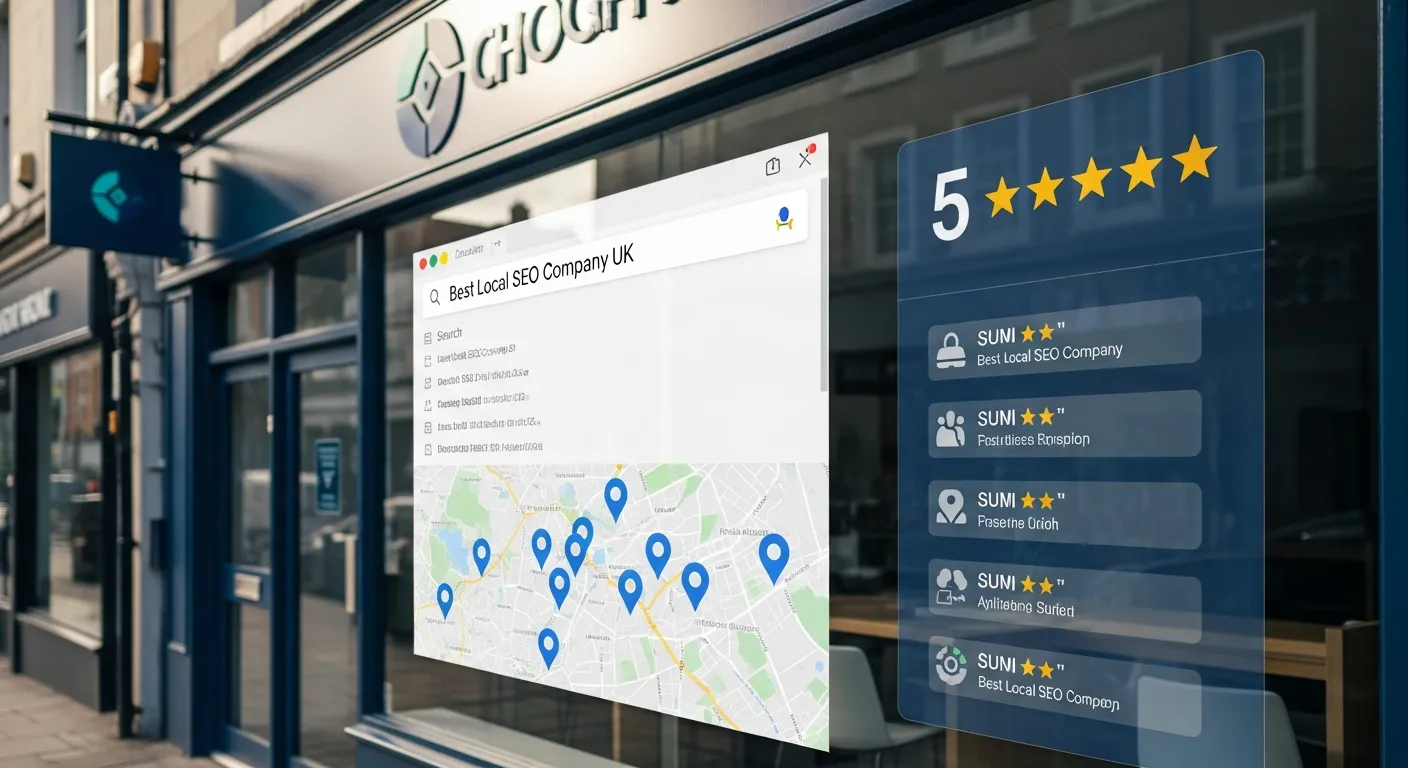 Best local SEO company helping UK businesses achieve online visibility and local search dominance