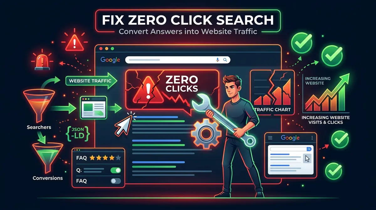 Forensic SEO guide to fixing zero-click search with traffic recovery strategies