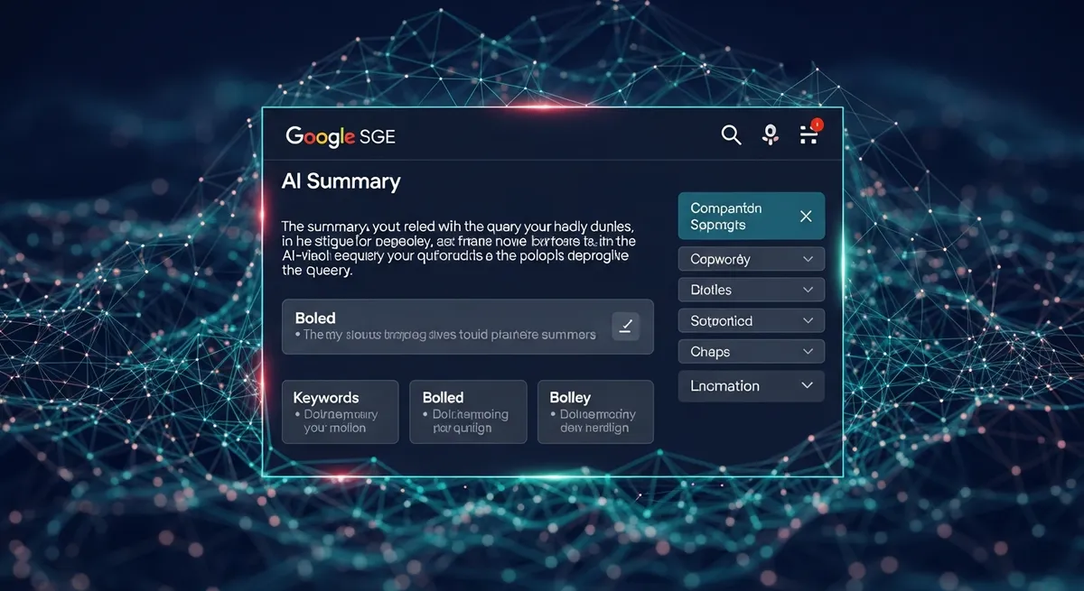 Google SGE optimization agency dominating AI Overviews with forensic SEO strategies