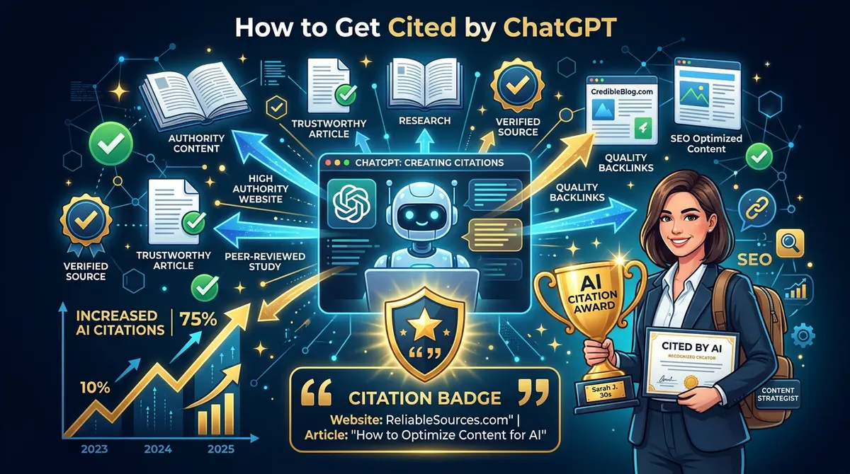 How to get cited by ChatGPT forensic SEO guide with step-by-step optimization process