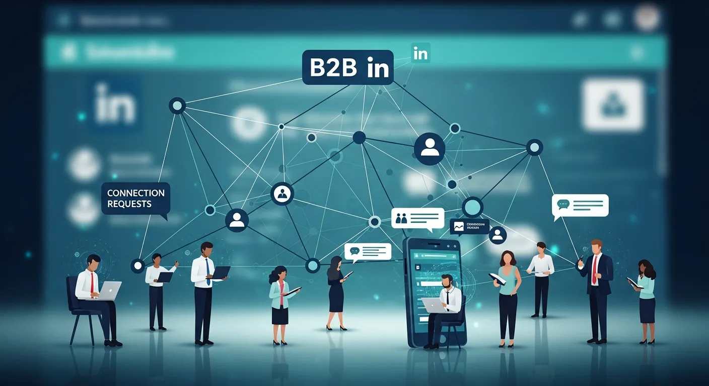LinkedIn lead generation services connecting businesses with qualified B2B decision-makers