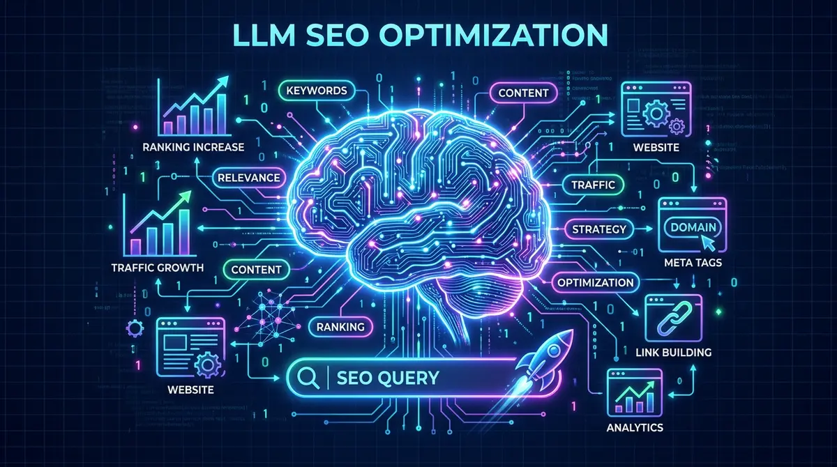 LLM SEO services helping businesses get cited by AI language models