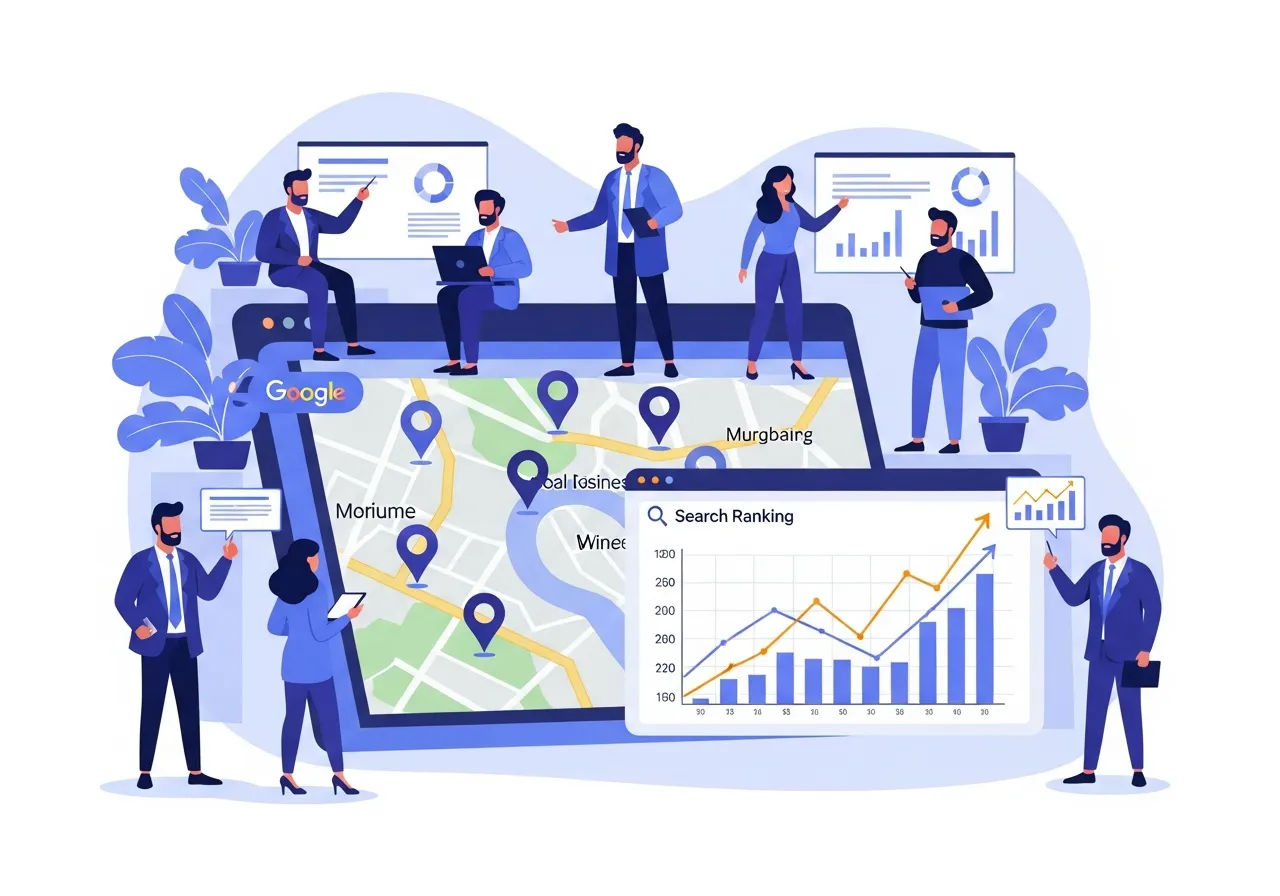 Local SEO company helping businesses improve their local search visibility